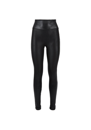 SPANXshape Faux Leather Leggings