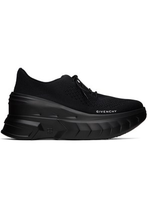 Givenchy Black Marshmallow Wedge Sneakers