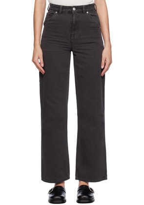 OUR LEGACY Black Trade Canvas Jeans