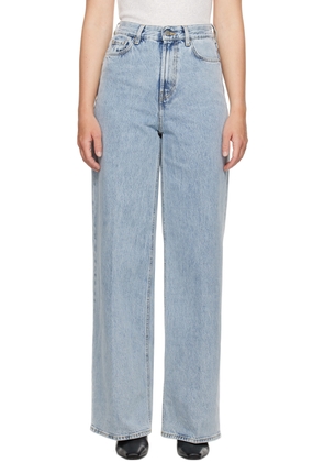 TOTEME Blue Wide Leg Jeans