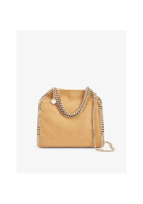 Womens Stella Mccartney Falabella Mini Faux-Suede Tote Bag