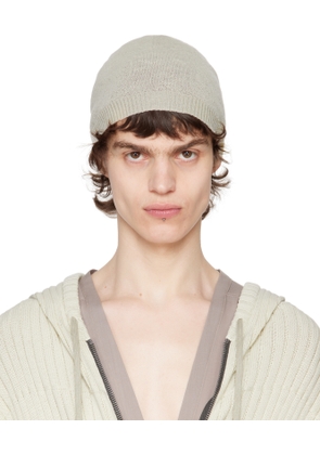 Rick Owens Off-White Hollywood Cashmere Beanie