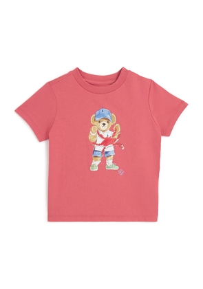Ralph Lauren Kids Cotton Polo Bear T-Shirt