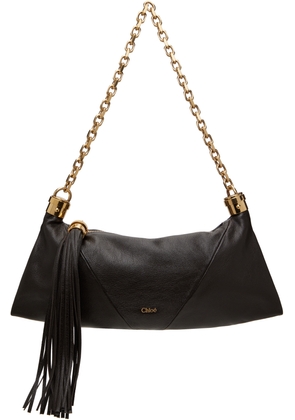 Chloé Brown Small 'Chloé Foulard' Shoulder Bag