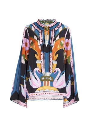 LUG VON SIGA Printed Tess Blouse