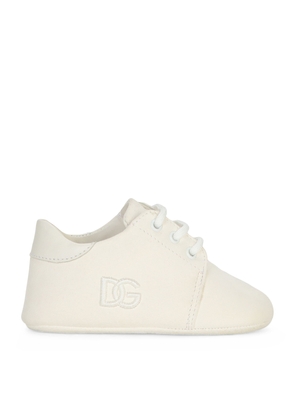 Dolce & Gabbana Kids Leather Logo Sneakers