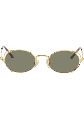 Jean Paul Gaultier Gold 'The 55-3175' Sunglasses