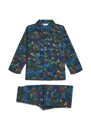 Derek Rose Kids Printed Ledbury Pyjama Set