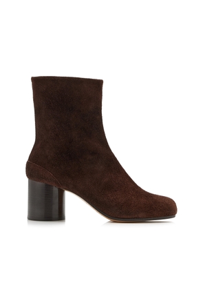 Maison Margiela Tabi Suede Ankle Boots - Moda Operandi