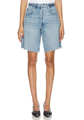 Citizens of Humanity Ayla Short in Denim-Light. Size 23. Also in 24, 25, 26, 27, 28, 29, 30, 32.