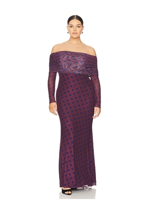 AFRM x REVOLVE Thelma Dress in Purple. Size S. Also in 1X, L, M, XL, XS.