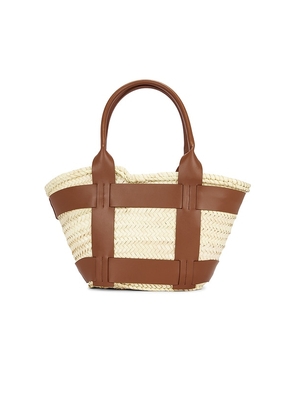 DeMellier London The Santorini Tote in Brown.