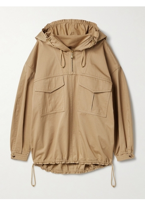 Zimmermann - Illuminate Cotton-twill Jacket - Neutrals - small,medium,large