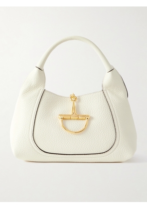 Gucci - Softbit Textured-leather Tote - Off-white - One size