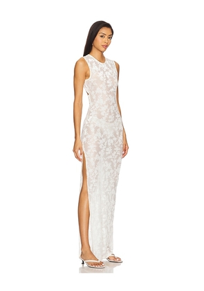 superdown Daphne Maxi Dress in White. Size L. Also in M, S, XL, XS, XXS.