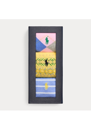 Patterned Trouser Sock 3-Pack Gift Set