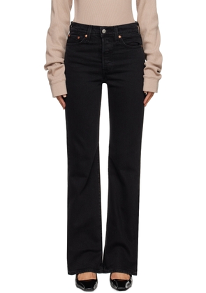 Levi's Black Wedgie Bootcut Jeans