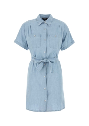 A. P.C. Denim Suzanne Shirt Dress