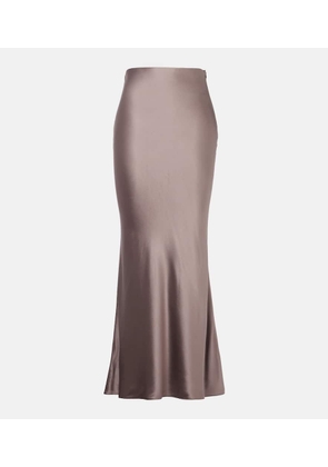 The Sei Silk charmeuse maxi skirt