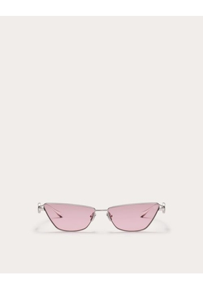 Valentino VLOGO SIGN CAT-EYE TITANIUM FRAME unisex MAROON 61