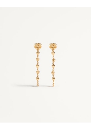 Valentino Garavani VLOGO SIGNATURE METAL EARRINGS Woman GOLD UNI