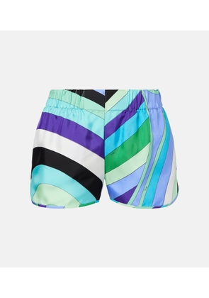 Pucci Iride silk shorts
