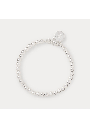Sterling Silver Beaded Flex Bracelet