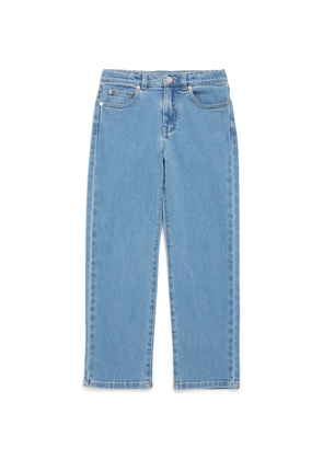 Moncler Enfant Stretch Cotton Jeans