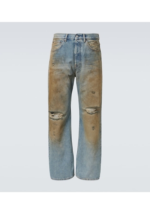 Acne Studios Distressed wide-leg jeans