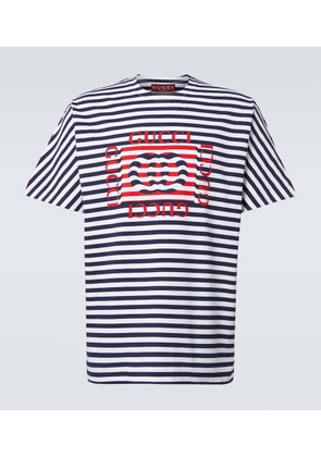 Gucci Logo striped cotton jersey T-shirt