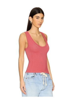 Free People x Intimately FP Clean Slate Tank in Red. Size L. Also in M, XL.
