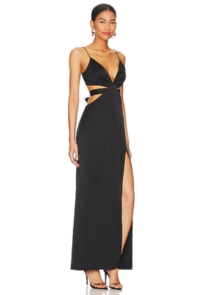 superdown Stacie Maxi Dress in Black. Size L. Also in M, S, XL, XS.