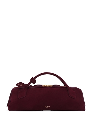 Alaïa Suede Le Teckel Top-Handle Bag