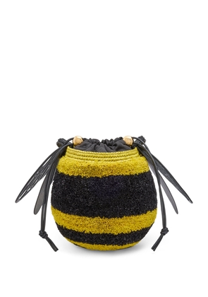 Loewe x Paula's Ibiza Raffia Beehive Basket Bag