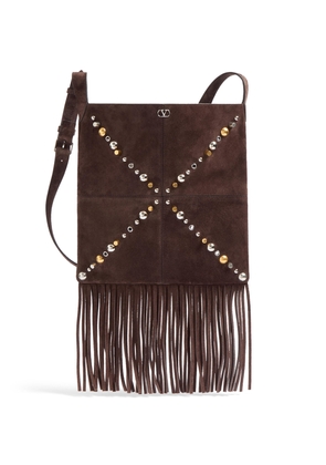Valentino Garavani Suede Nellcote Cross-Body Bag