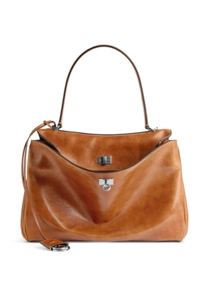 Balenciaga Medium Leather Rodeo Top-Handle Bag
