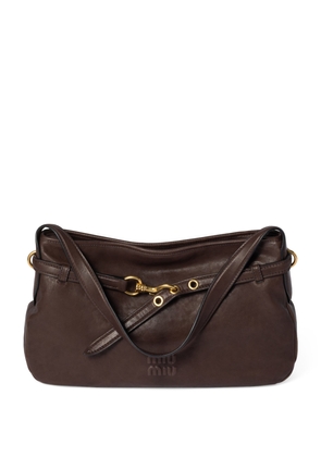 Miu Miu Nappa Leather Aventure Shoulder Bag