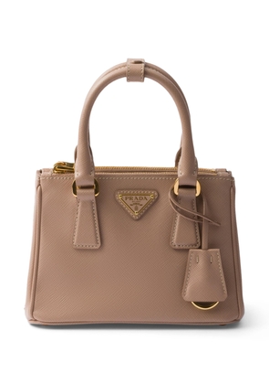 Prada Micro Saffiano Leather Galleria Top-Handle Bag