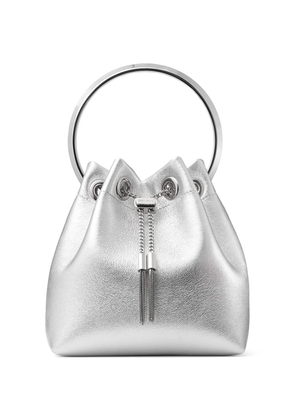 Jimmy Choo Metallic Bon Bon Top-Handle Bag