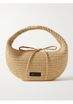 KHAITE - Olivia Medium Raffia Shoulder Bag - Neutrals - One size
