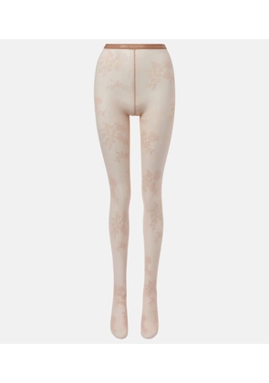 Valentino Floral tights