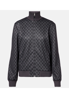 Gucci GG jersey jacket
