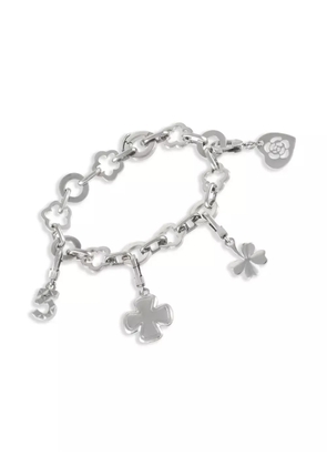 CHANEL Pre-Owned 18K white gold Four Charm bracelet - Silver