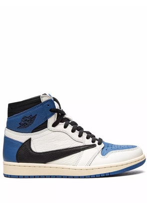 Jordan x Travis Scott Air Jordan 1 High SP 'Fragment' sneakers - White