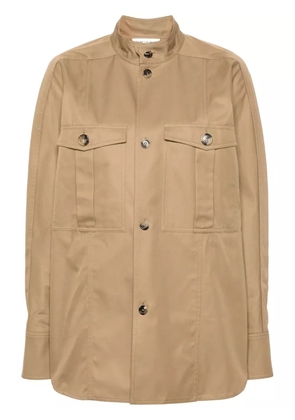 Saint Laurent cotton twill shirt - Neutrals