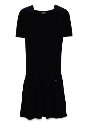CHANEL Pre-Owned 2010 knitted dress - Black