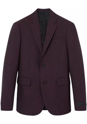 Versace Barocco-jacquard blazer - Red