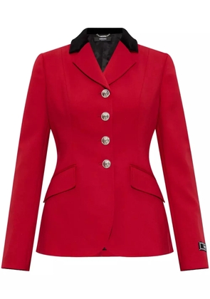 Versace Medusa-Head button blazer - Red