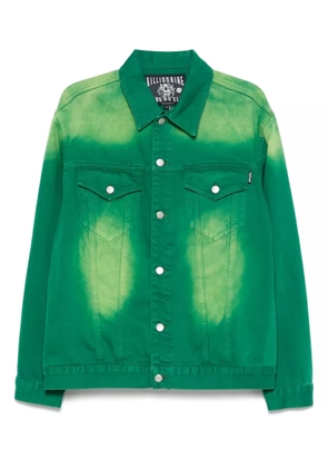 Billionaire Boys Club dyed denim jacket - Green