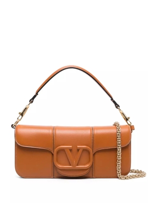 Valentino Garavani Locò clutch bag - Brown